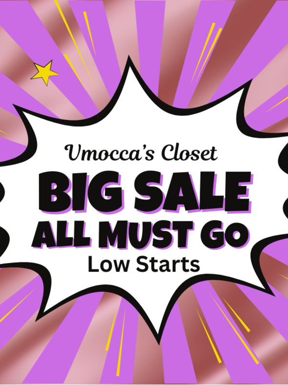 All Must Go Sale - Accessories